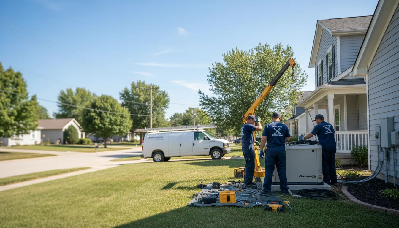 Generator Installation in Ensign, KS near me